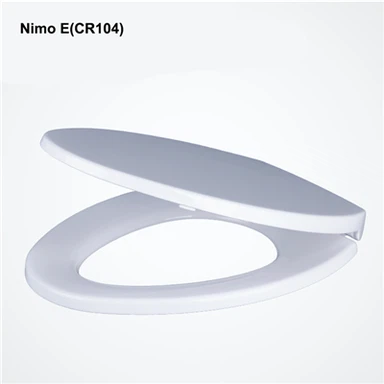 مقعد مرحاض أبيض قياسي